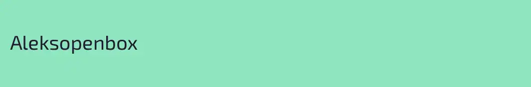 Aleksopenbox