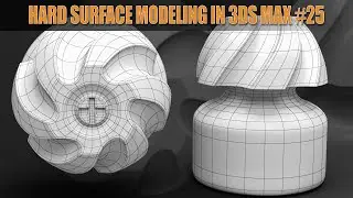 Topology Hard Surface: Correct Topology of Twist in an object In 3ds Max || N°_40
