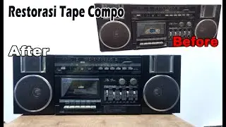Memperbaiki Tape Compo Jadul Yang Mati Total