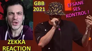 Ses Kontrol 😱 ZEKKA GBB 2021 Reaction / Analiz