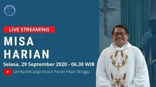 Misa Harian 29 September 2020 - Paroki Pasar Minggu
