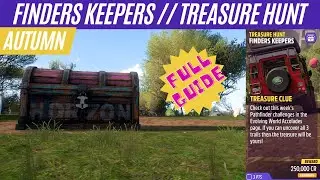 Forza Horizon 5 - Autumn Finders Keepers Treasure Hunt FULL GUIDE