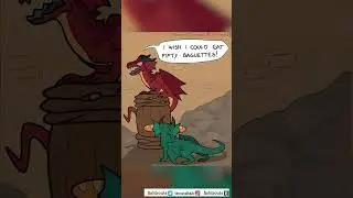 Dragons eat 50 Baguettes (Web Comic Dub)