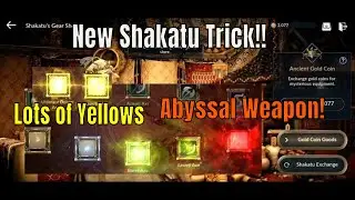 Black Desert Mobile: Abyssal Weapon from Shakatu Using New Tricks!