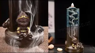 ⚡💥🔥 Красивая керамическая лампа для благовоний с обратным потоком на Алиэкспресс
