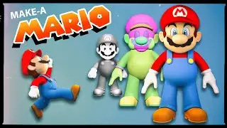 Make A Mario! - ZBrush 2023 stylized modeling (and goopy fungus creature techniques at the end!!)