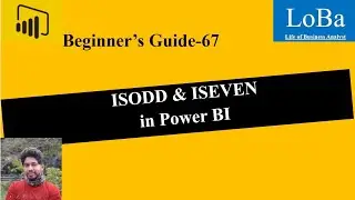 Power BI ISODD & ISEVEN function