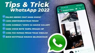 WAJIB TAU! 10 FITUR TERSEMBUNYI WhatsApp Terbaru 2022 Yang Belum Diketahui