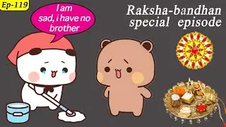 Peachu is sad 😭💔 Rakshabandhan | bubu dudu | peach goma | gomu peachu | milkmocha | ep-119