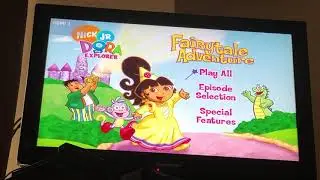 Dora The Explorer: Fairytale Adventure 2004 DVD Menu Walkthrough