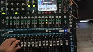 allen&heath qu- 16 configuración de canal de Audio