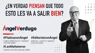 ¿En verdad piensan que todo esto les va a salir bien? 30/10/2024.