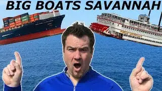 REAL BIG BOATS in Savannah with FORREST GUMP Adventure Trip VLOG! Lets Explore!