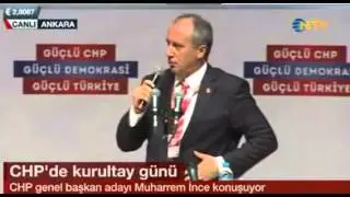 MUHARREM İNCE CHP Kurultay Konuşması 05-09-2014
