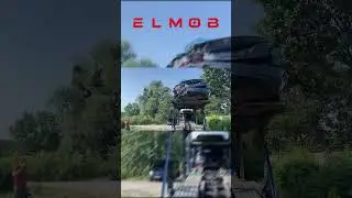 Спуск Tesla з автовозу. Частина 2