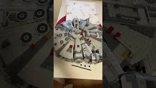 I built Millennium Falcon from lego 