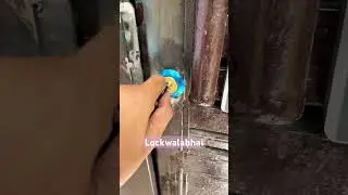 rfid tag card electronic gate lock installation, how to install electric lock 