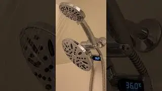 Water temp display no battery needed.