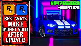 It's Insanely EASY.. The BEST WAYS To Make Money SOLO After UPDATE in GTA Online! (GTA5 Fast Money)