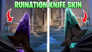RUINATION SWORD MELEE SKIN SHOWCASE - VALORANT RUINATION SKINS