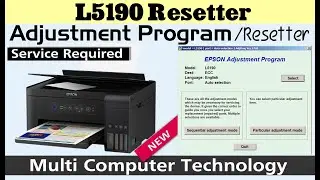 Epson L5190 resetter100% tested & verify Call us : +919630716386