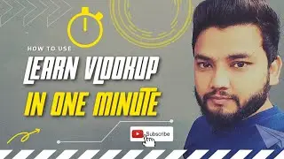 Learn VLOOKUP in One Minute | VLOOKUP in Hindi | VLOOKUP IN EXCEL IN HINDI #Shorts #excel