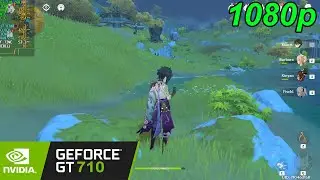 GT 710 2GB | Genshin Impact - 1080p - 1/0.8/0.6 resolution scale