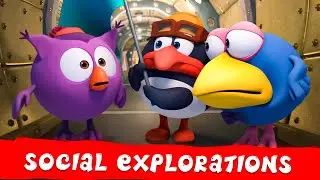 PinCode | Social Explorations 🧐 Best episodes collection | Cartoons for Kids