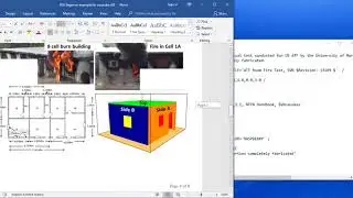 Fire Dynamic Simulator (FDS)- introduction-part 2: building simple model