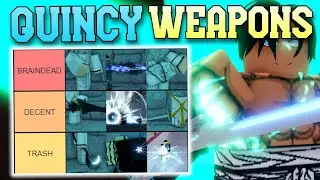 FULL QUINCY WEAPON TIERLIST | TYPE SOUL