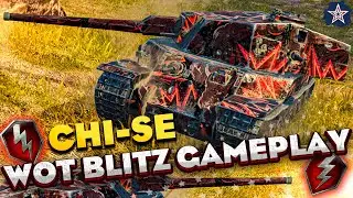 wot blitz Chi-Se | wot blitz replays | wot blitz gameplay | Chi-Se wotb