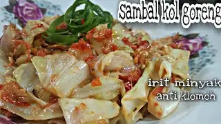 Resep sambal kol goreng irit minyak