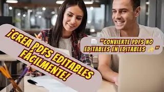 🖨️ Escanea, convierte a PDF editable, modifica el contenido y deja que GPT lo lea sin problemas. 💡