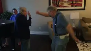 DADs dancing @ Andrews, scaring MOM
