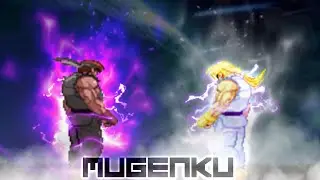Evil Ryu MvC vs Angel Ken. Street Fighter MUGEN
