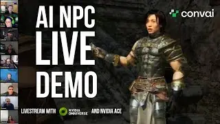 AI NPC Takes the Nvidia ACE and Omniverse Team on a Virtual Tour