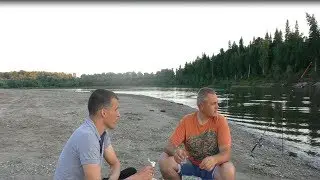 рыбалка на реке Чулым в ночь ловля на фидер