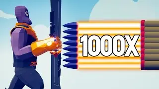 1000x OVERPOWERED TANK - TABS Totally Accurate Battle Simulator