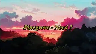 Pinegrove - Need 2 (Slowed and Reverb)