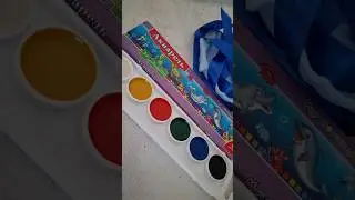 КРАСКИ Акварель 6 цветов HATBER. 