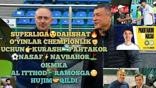 SUPERLIGA😲DAHSHAT👉O'YIN✊PAHTAKOR#NASAF🇺🇿#NAVBAHOR🙌OKMKA✅OSIYO🌍FUTBOLIDAGI😳SO'NGI XABARLAR⚡#saudi