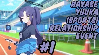 [Blue Archive] Hayase Yuuka (sports) Relationship Event 1 [ENG SUB]