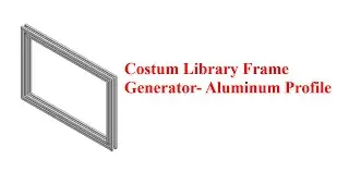 Make Simple Costum Frame Generator using Autodesk Inventor Professional