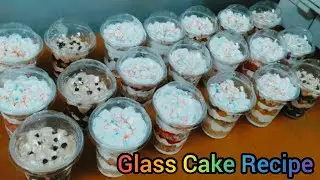 The Most Delicious Glass Cake Recipe: Pastry Painapple, Strawberry, Mix Fruit & More!