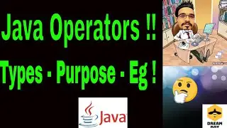 Java programming tutorial for beginners | Operators in Java !