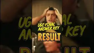 Ugc net result and final answer key december 2024 || UGC net result cut off final answer key 