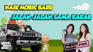 Sutan Upin ajak kak Jisoo dan Jennie BlackPink naik Hummer - GTA V Upin Ipin Episode Terbaru 238