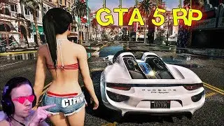 СТРИМ GTA 5 RP / STRAWBERRY / Рубим бабки / Ограбления домов / Банды / Рыбалка / Прямой Эфир