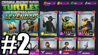 [VIDEOGUÍAS] Las Tortugas Ninja Leyendas - #2 Muchos personajes y torneos semanales