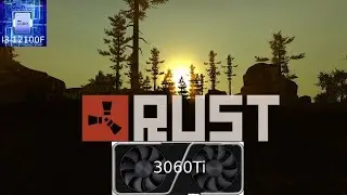 Rust - I3 12100F + RTX 3060 TI - Ultra settings ( Сервер на 500 игроков ) - 1080p